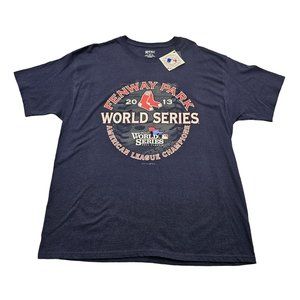 Gear for Sports T-Shirt Mens size XL World Series Fenway Park 2013 Boston Reds